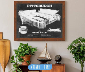 Cutler West Pittsburgh Steelers Stadium Art - Heinz Field - Vintage Football Print