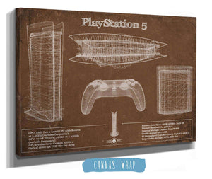 Cutler West Playstation 5 Blueprint Original Wall Art