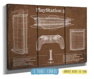 Cutler West Playstation 5 Blueprint Original Wall Art