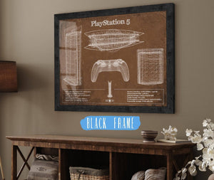 Cutler West Playstation 5 Blueprint Original Wall Art
