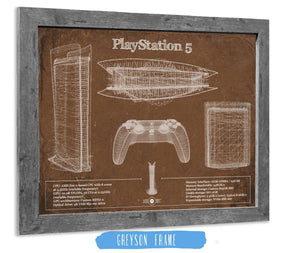 Cutler West Playstation 5 Blueprint Original Wall Art