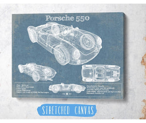 Cutler West Porsche 550 Vintage Sports Car Print