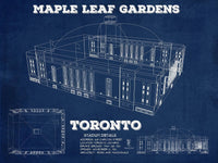 Cutler West 14" x 11" / Unframed Maple Leaf Gardens - Vintage NHL Hockey Print 784291932-TOP