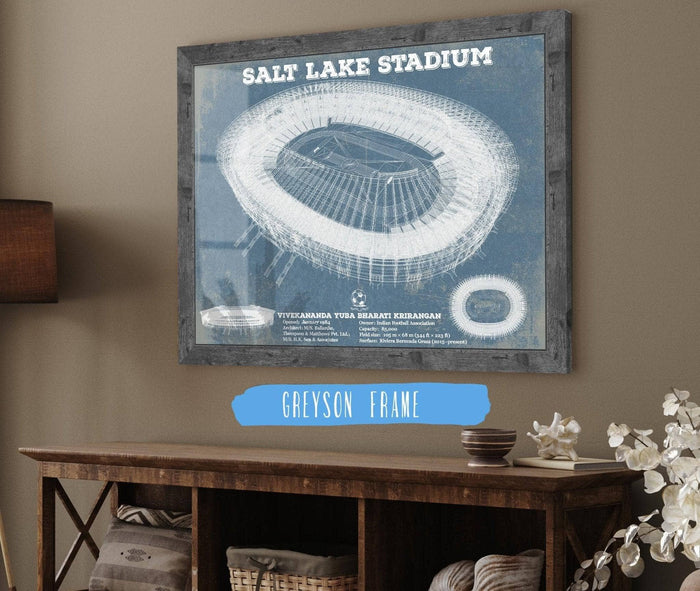 Cutler West India national football team - Salt Lake Stadium Soccer Print