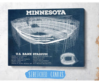 Cutler West Vintage Minnesota Vikings US Bank Stadium Wall Art