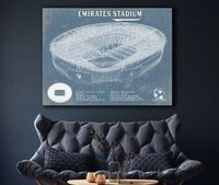 Cutler West Arsenal Football Club Team Color Emirates Stadium Soccer Print
