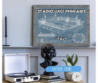 Cutler West Soccer Collection Genoa C.F.C. Italy Football Stadio Luigi Ferraris Stadium Soccer Print