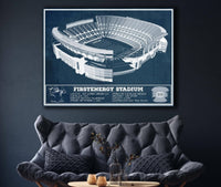 Cutler West Pro Football Collection Cleveland FirstEnergy Stadium - Vintage Football Print