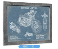 Cutler West Honda CB750 Motorcycle Patent Print