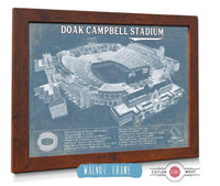 Cutler West College Football Collection Florida State Seminoles Doak Campbell Stadium Vintage FSU College Football Team Color Art Print