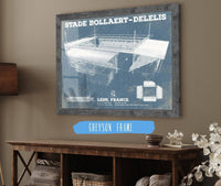 Cutler West Soccer Collection Vintage RC Lens Stade Bollaert-Delelis Stadium Soccer Print