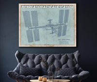 Cutler West International Space Station Vintage Space Exploration Print