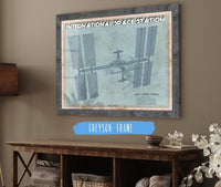 Cutler West International Space Station Vintage Space Exploration Print