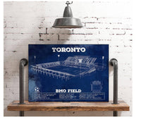 Cutler West Toronto F.C. - BMO Field Vintage MLS Soccer Print