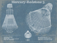 Cutler West SciFi, Fantasy, and Space Mercury-Redstone 3 (Freedom 7) NASA Aviation Space Print