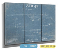 Cutler West ATR 42 Vintage Aviation Blueprint with Optional Custom Pilot aviation-2