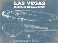 Cutler West Racetrack Collection 14" x 11" / Unframed Las Vegas Motor Speedway Blueprint NASCAR Race Track Print 845000161_75177