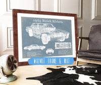 Cutler West Chevrolet Collection 1963 Buick Riviera Vintage Blueprint Auto Print