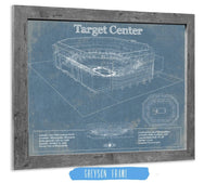Cutler West Minnesota Timberwolves  - Vintage Target Center NBA Print