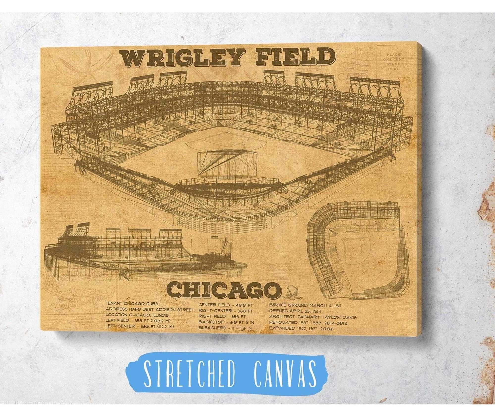 Cutler West Wrigley Field Print - Chicago Cubs Baseball Print