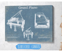 Cutler West Grand Piano Blueprint