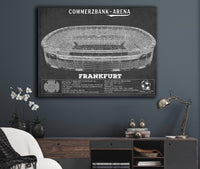 Cutler West Soccer Collection Eintracht Frankfurt FC - Commerzbank-Arena Soccer Print