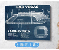 Cutler West Las Vegas Lights- Vintage Cashman Field MLS Soccer Print