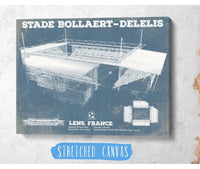 Cutler West Soccer Collection Vintage RC Lens Stade Bollaert-Delelis Stadium Soccer Print