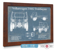 Cutler West Vehicle Collection Volkswagen DMG Trakbayan Vintage Blueprint Auto Print