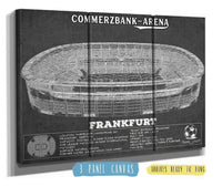 Cutler West Soccer Collection 48" x 32" / 3 Panel Canvas Wrap Eintracht Frankfurt FC - Commerzbank-Arena Soccer Print 715266989_66821
