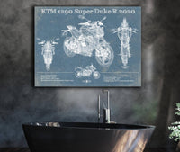 Cutler West 2020 KTM 1290 Super Duke R Motorcycle Patent Print