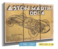Cutler West Vehicle Collection Aston Martin DBR4 Formula One Race Car Print