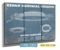 Cutler West College Football Collection Kenan Memorial Stadium North Carolina Tar Heels Vintage Art Print
