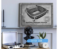 Cutler West Real Madrid Football Club - Santiago Bernabéu Stadium Stadium Soccer Team Color Print