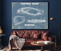 Cutler West Baseball Collection Vintage Boston Red Sox - Fenway Park Baseball Print