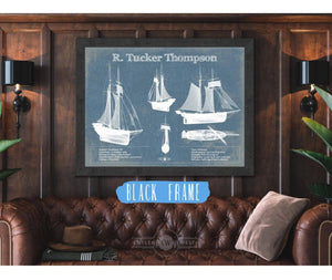 Cutler West R. Tucker Thompson Blueprint Original Wall Art