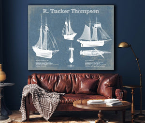 Cutler West R. Tucker Thompson Blueprint Original Wall Art