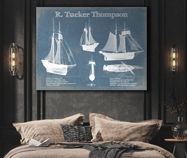 Cutler West R. Tucker Thompson Blueprint Original Wall Art