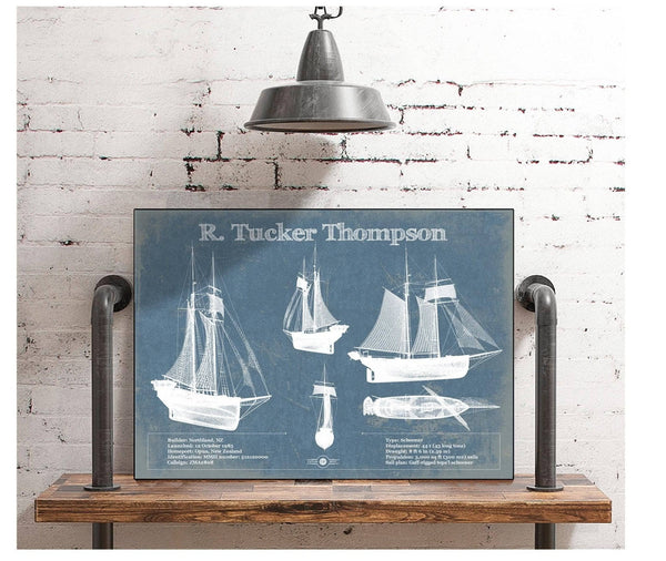 Cutler West R. Tucker Thompson Blueprint Original Wall Art