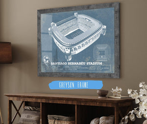 Cutler West Real Madrid Football Club Santiago Bernabeu Stadium Soccer Print