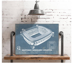 Cutler West Real Madrid Football Club Santiago Bernabeu Stadium Soccer Print
