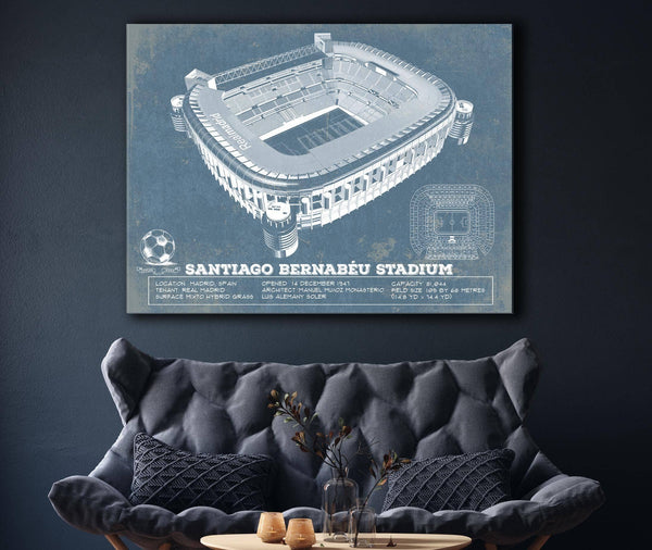 Cutler West Real Madrid Football Club Santiago Bernabeu Stadium Soccer Print