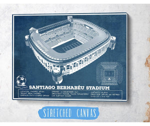 Cutler West Real Madrid Football Club - Santiago Bernabeu Stadium Soccer Print