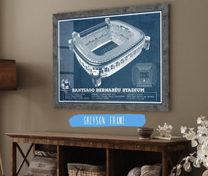 Cutler West Real Madrid Football Club - Santiago Bernabeu Stadium Soccer Print