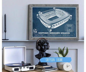 Cutler West Real Madrid Football Club - Santiago Bernabeu Stadium Soccer Print