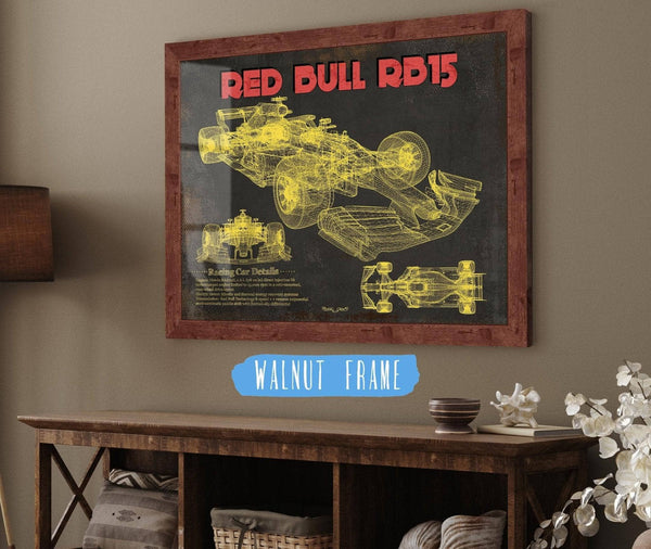 Cutler West Red Bull RB15 2019 Formula One Race Car Print