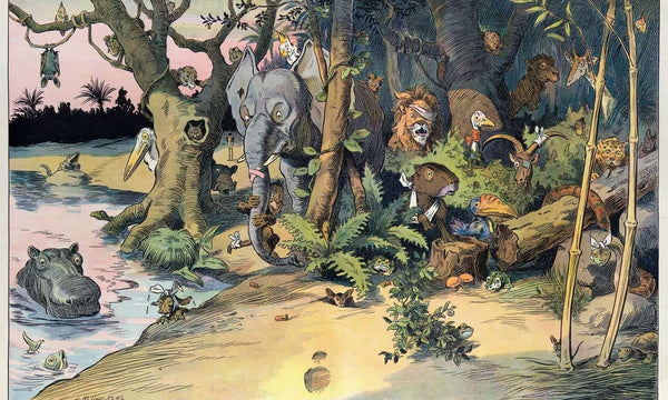 24" x 16" / Unframed Cutler West Say Honest Is He Really Gone by Louis Glackens