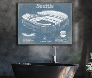 Cutler West Seattle Seahawks - Lumen Field - Vintage Football Print
