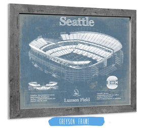Cutler West Seattle Seahawks - Lumen Field - Vintage Football Print