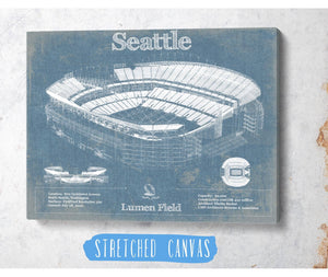 Cutler West Seattle Seahawks - Lumen Field - Vintage Football Print